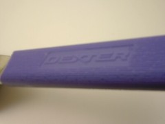 Dexter USA 8X3 Set (2) Spatula Turners Stainless Semi Flex Purple Handle S286-8