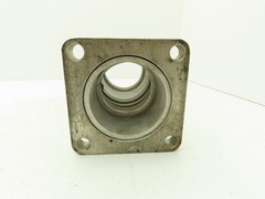 Flowline 4×3″ SCH 40 Aluminum Butt Weld Reducer 4″ Cam Lock x 3″ Sq Flange