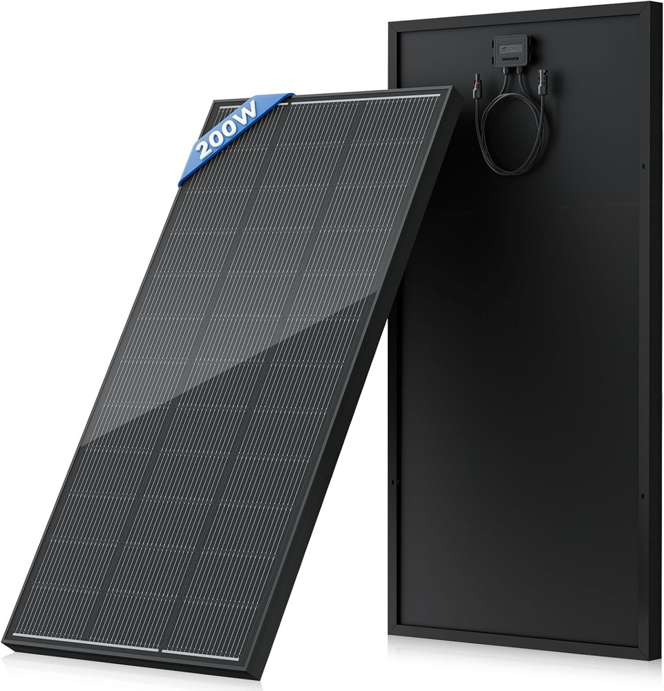 12v 200w Black Solar Panel