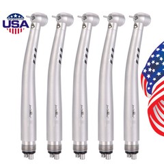 Joy Dental Fiber Optic LED E-generator High Speed Handpiece 2H/4Hole Torque Head