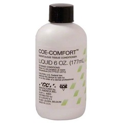 COE-COMFORT Tissue Conditioner 6 oz. Liquid. Self-Curing. Open Box
