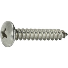 #8 Truss Head Sheet Metal Screws Self Tapping Phillips Stainless Steel All Sizes