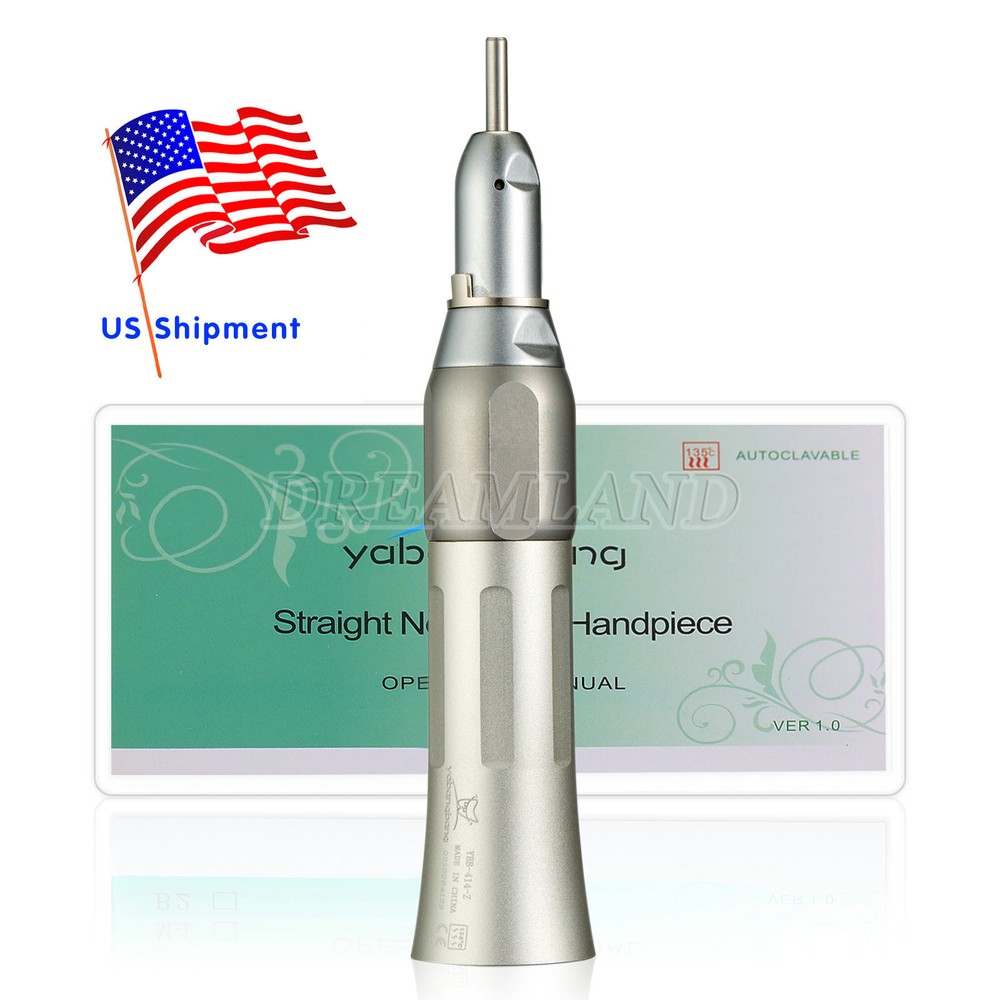 Dental Slow Low Speed Straight Nose Cone Handpiece YBB-414-Z FDA
