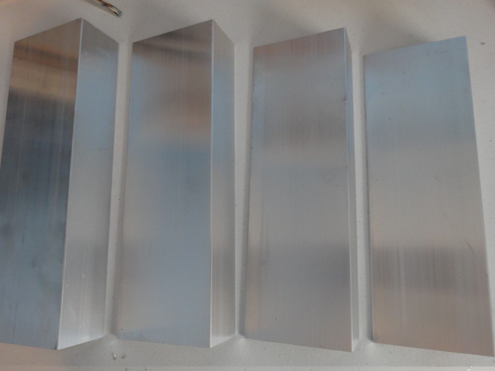 2″ X 4″ ALUMINUM ANGLE 1/8″ THICK 12″ IN LENGTH (4 PIECES)