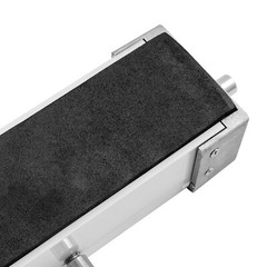 Flood Barrier for Home Aluminum Alloy Garage Door Water Barrier H15.7in W31.5in