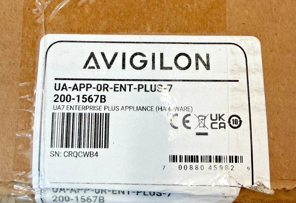 Avigilon UA-APP-0R-ENT-PLUS-7 Access Enterprise Plus Appliance