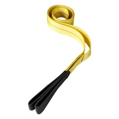 2″ x 6ft Nylon Web Lifting Sling Tow Strap Eye & Eye with Heavy Duty Flat Loops