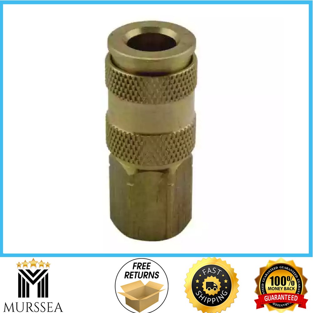 Milton Industries, Inc. 3/8 In. MNPT V Style High Flow Coupler