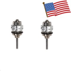 2x Dental Handpiece Turbine rotor Cartridge fit standard push button STNABT USA