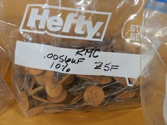 RMC Circle D KCK Ceramic Disc Capacitors Lot – 5 Values Over 3 Pounds NOS #5