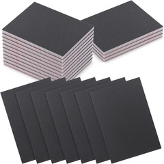 LOUZAGO 20 Pcs 2000 Grit Sanding Sponge, Wet Dry 2000 Grit, Gray