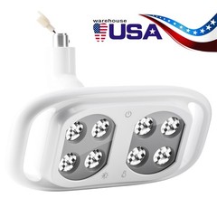 Dental Unit Chair Computer Controlled DC Motor Hard Leather/ LED Lamp Senser