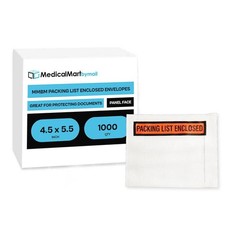 1000X 4.5″ x 5.5″ PACKING LIST ENCLOSED ENVELOPE POUCH SLIP INVOICE RECEIPT