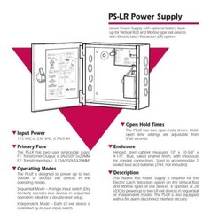 Adams Rite PS-LR Power Supply aka 29-0624