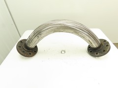 Weldbend 36″ x 3″ Flanged Stainless Steel Braided Flex Hose #300