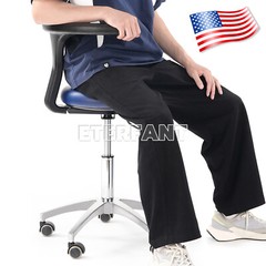 Dental Adjustable Mobile Chair/Foldable Chair Set +Unit Air Turbine+LED Light