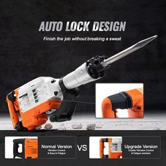 3500W Electric Demolition Jack Hammer VEVOR 1900 BPM