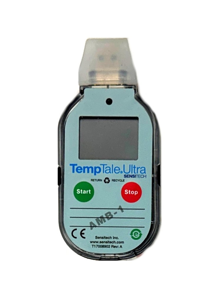 Sensitech TempTale Ultra 16k Flash Memory AMB Single Use TUA00-15-071