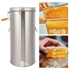 Stainless Steel 2 Frame Manual Honey Extractor for Beekeeping