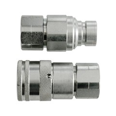 1/2″ NPT Skid Steer Hydraulic Couplers/couplings, Bobcat Flat Face Quick Connect
