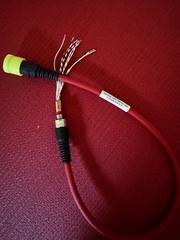 Vector VX1381B HSSL2 PLC Cable Assembly 22189 5 m Red Cable