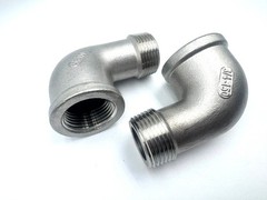 2 PACK STAINLESS 304 STEEL STREET 90 ELBOW 3/4″ NPT PIPE SP114 CLASS 150