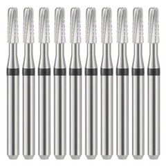USA Dental Tungsten Carbide Burs FG 1.6mm Metal Cutting for High Speed Handpiece