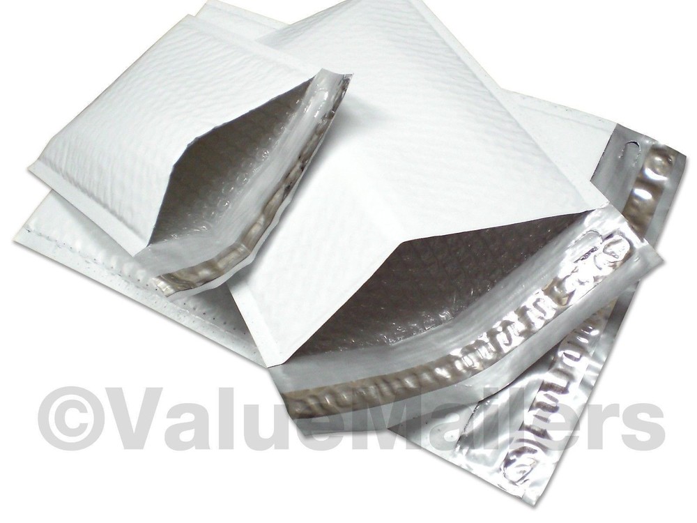 1000 (Poly) #1 7.25″x12″ Bubble Mailers Padded Envelopes Airjacket Brand 100 %