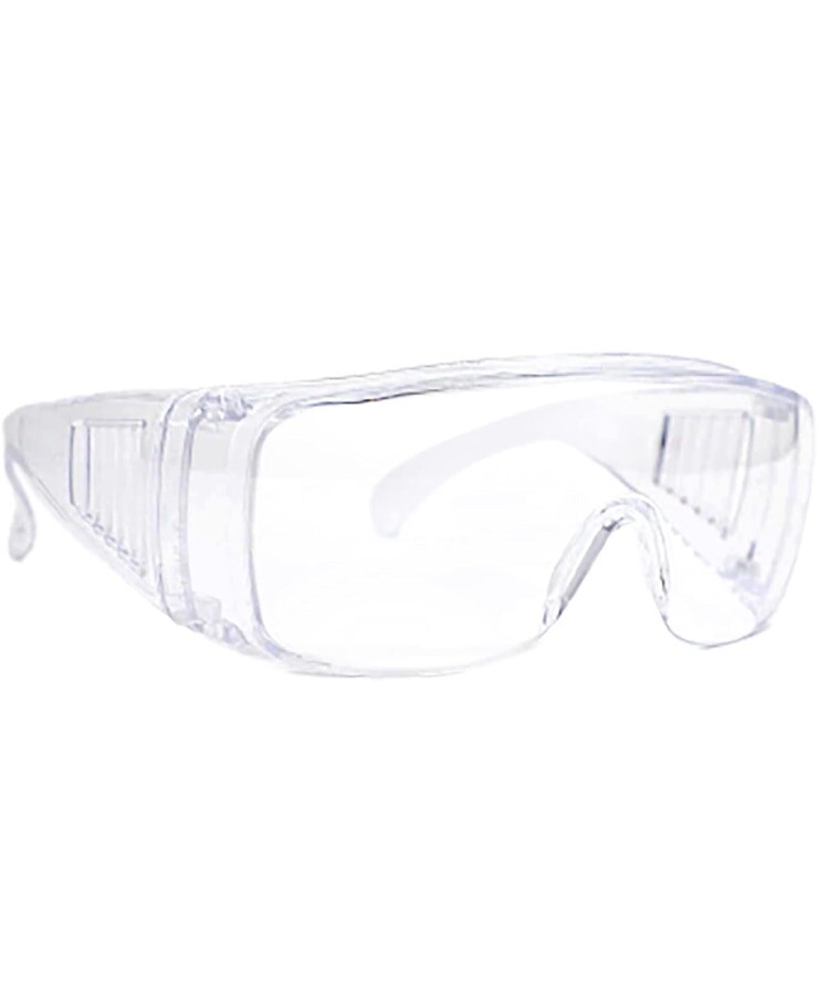 Qty.1 BISON LIFE Diamont Vented Over Glasses Safety Glasses Meets ANSI Z87.1 New