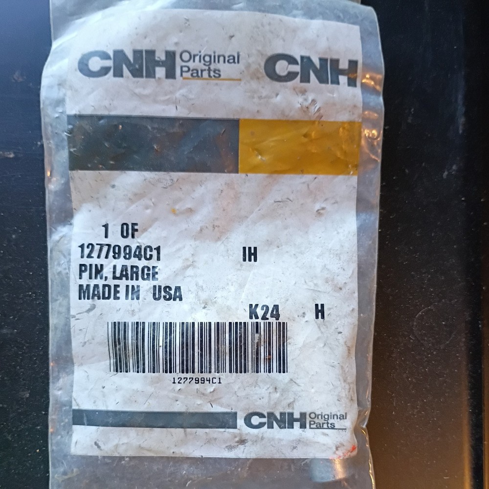 PIN FOR CASE IH CART / GRAIN DRILL /PLANTER 1200 800 1210 950 1220 955 1277994C1