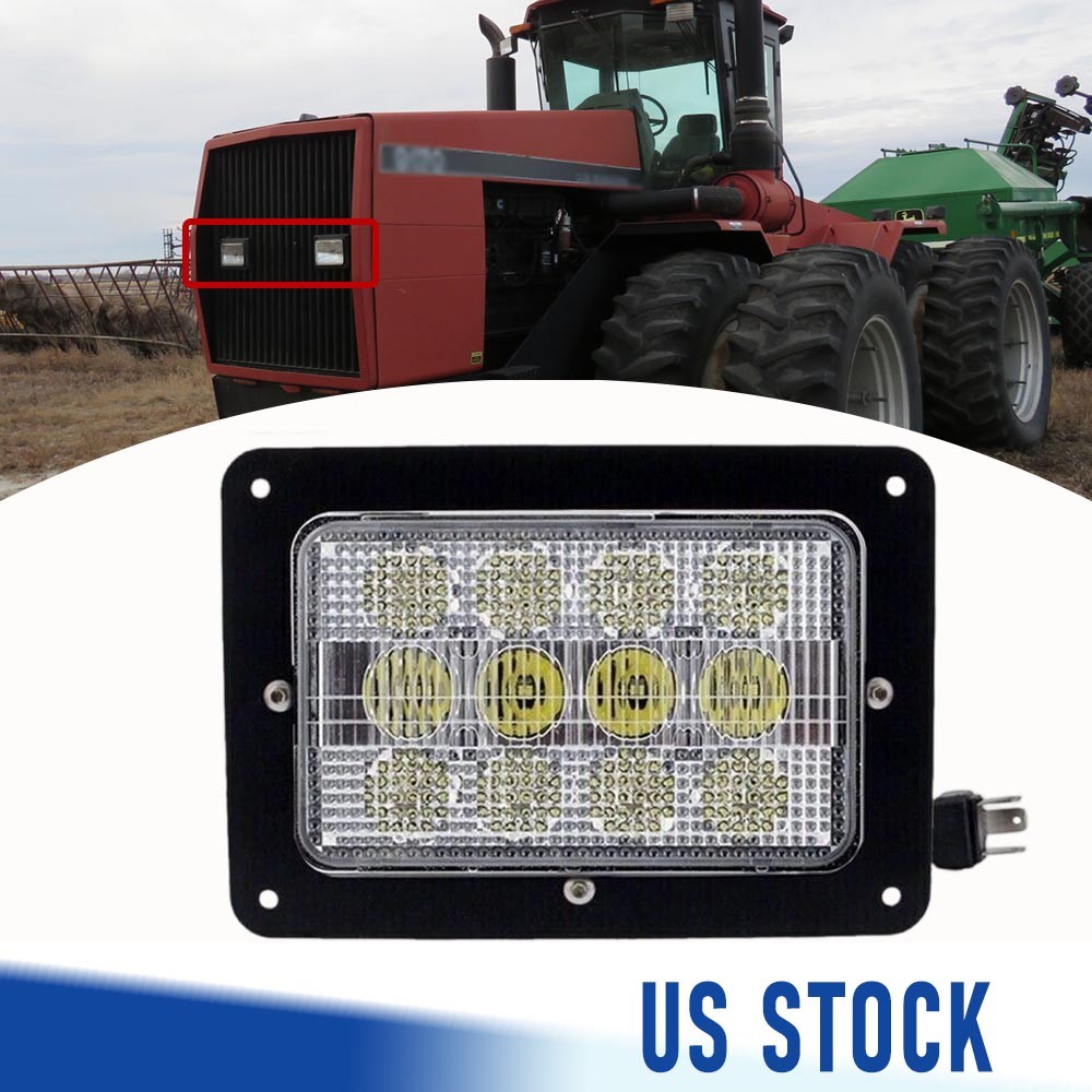 4×6 LED Hood Light 20-2063T1 For Case IH Harvester 9110 9130 9180 9310 9370 9210
