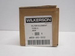 WILKERSON (MTP-95-502) Compressed Air Filter Element .01 Micron, Quantity 1