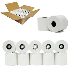 2 1/4″ x 230′ BPA Free Thermal Paper Receipt Rolls – 50 Rolls/Case