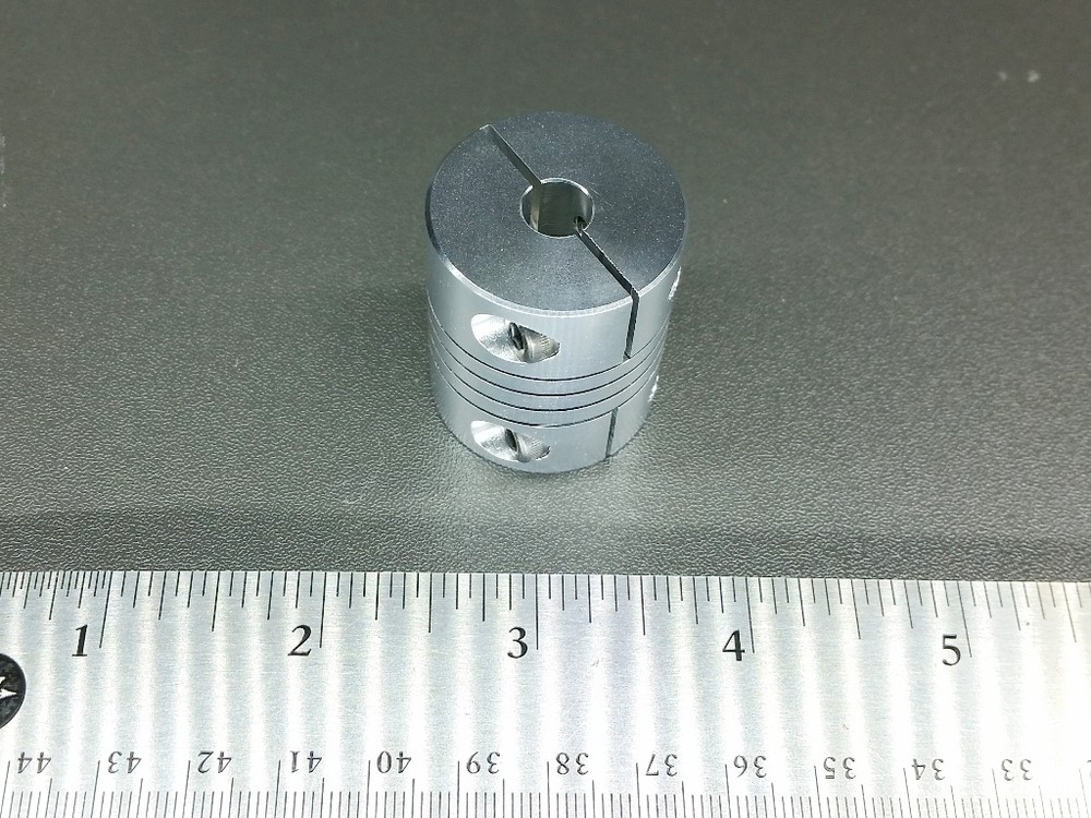 5MM X 12.7MM 1/2″ Flexible Ballscrew Shaft Clamp Coupler Coupling Linear Motion