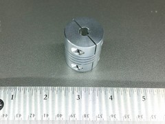 5MM X 12.7MM 1/2″ Flexible Ballscrew Shaft Clamp Coupler Coupling Linear Motion