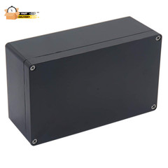 Project Box IP65 Waterproof Junction Box ABS Plastic Black Electrical