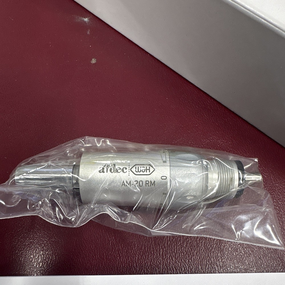 W&H AM-20 RM Autochuck Low Speed Straight Air Motor Handpiece 4-Hole
