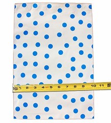 10″ x 13″ Pink|Teal|Purple|Blue Polka Dot -Flat Poly Mailers (50 Pack)