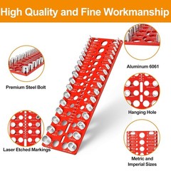 57 Nut and Bolt Thread Checker Thread Checker Standard and Metric