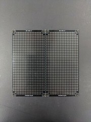 2 Pcs Black PCB Proto / Perf Boards Double Sided 50mm x 100mm (Panel of 2)