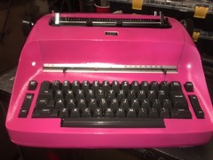 Genuine 1960s IBM Selectric 1 Bubble Gum Pink Service And Tested Works Great￼￼
