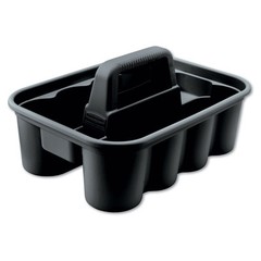 Rubbermaid Commercial 315488BLA 15″ x 7.4″ 8-Comp. Carry Caddy – Black New