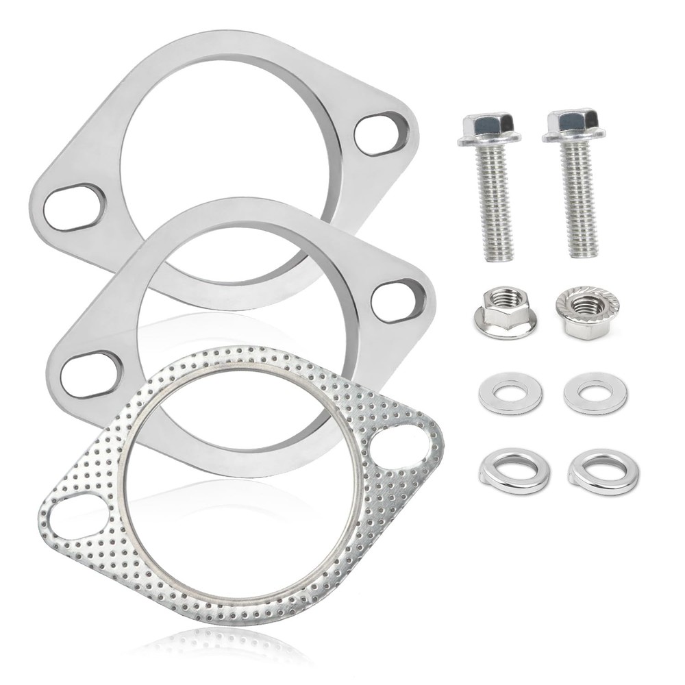 2-Bolt 2.5 Inch Exhaust Flange Repair Kit Stainless Steel