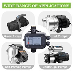 1 PCS IP65 Automatic Water Pump Pressure Controller Flow Sensor 110V120V
