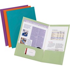 Esselte ESS5049560 Metallic Two Pocket Folder Green 150 Sheet