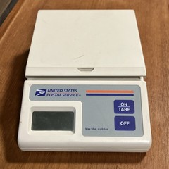 USPS United States Postal Service Digital Scale 5lb Power Cable Battery Operated