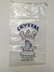 COMMERCIAL 10 Lbs / LB Ice Bag Bags Drawstring 1.5 Mil Choose Your Quantities