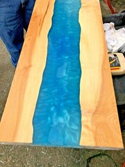 CRYSTAL CLEAR EPOXY RESIN 4 COMMERCIAL BAR TOP RIVER TABLE THICK COATING CASTING