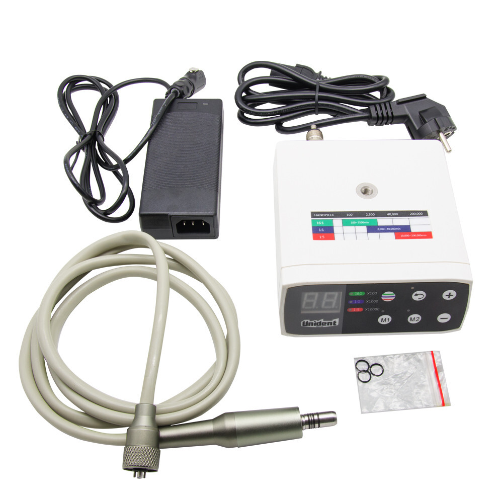 Dental LED Light Brushless Micromotor Electric Motor with Vector Control System