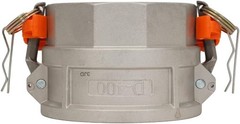 Camlock Safety Locks – Fits Any 4″ Cam & Groove Fitting – Made in the USA (2-Pac